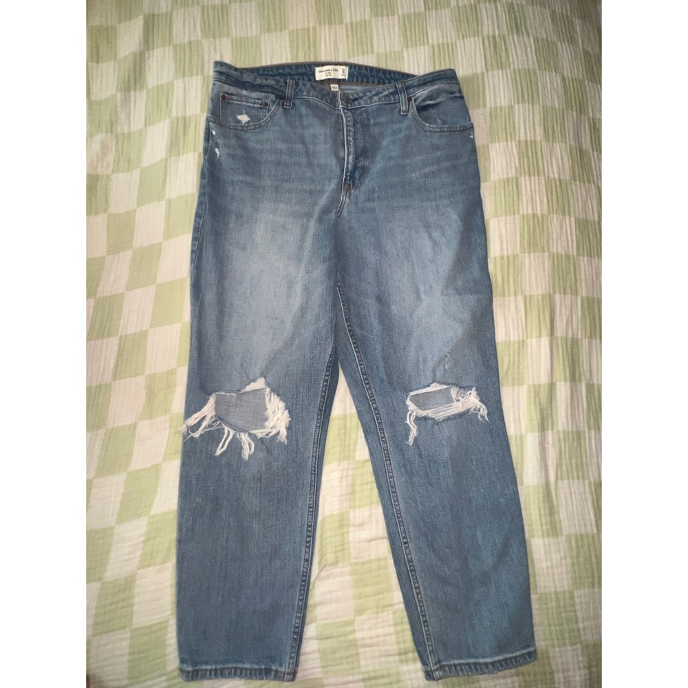 Abercrombie & fitch curve love sz 16 high rise the mom